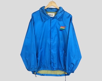 猫氏 Benetton Formula 1 ジャンパー ネイビー Vintage Benetton Formula 1 Embroidery Blue Cotton Jacket