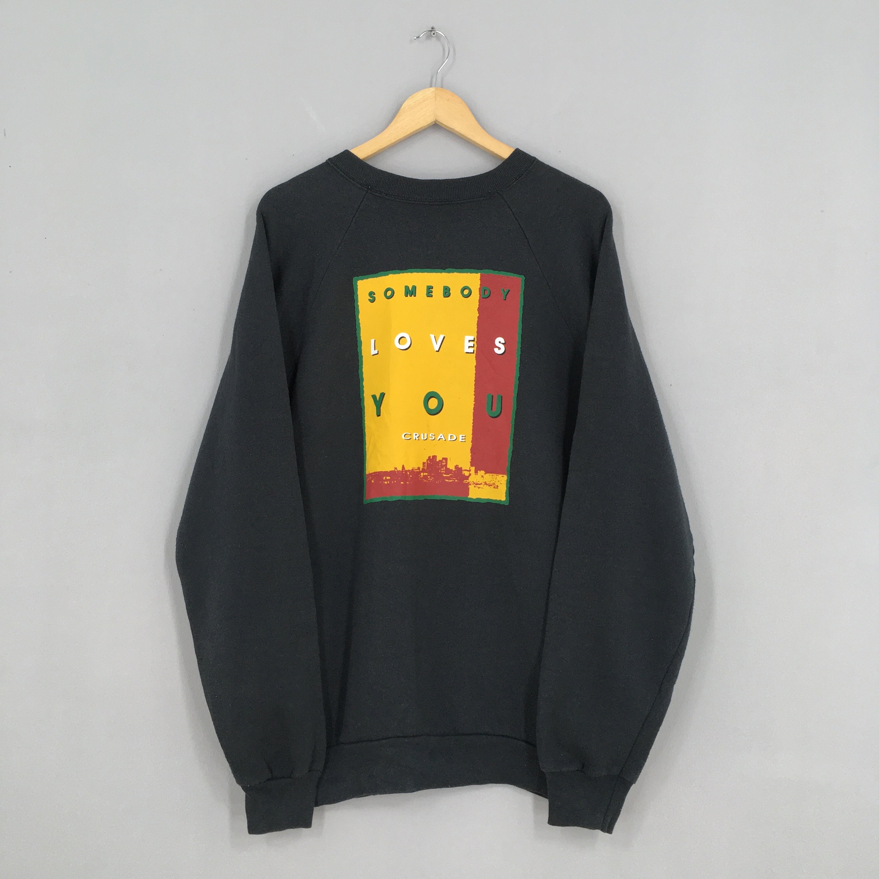 Vintage Somebody Loves You Sweatshirt Xxlarge 90s Somebody - Etsy Denmark