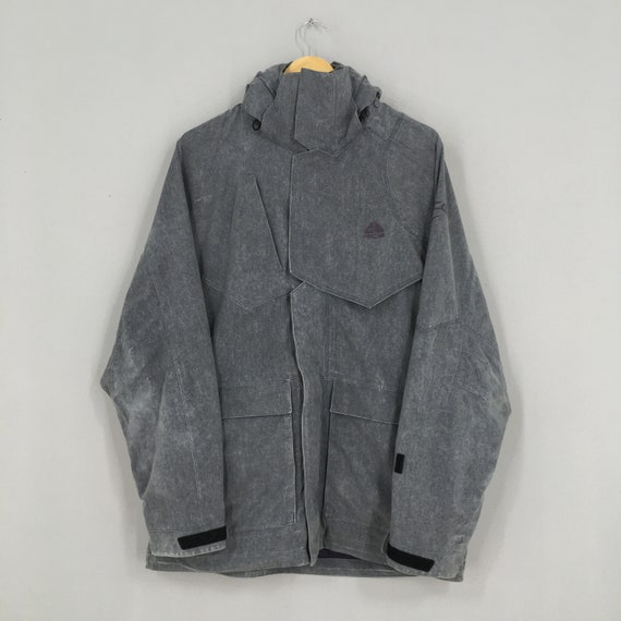 Vintage 90's Nike ACG Parka Jacket Large Nike Swoo