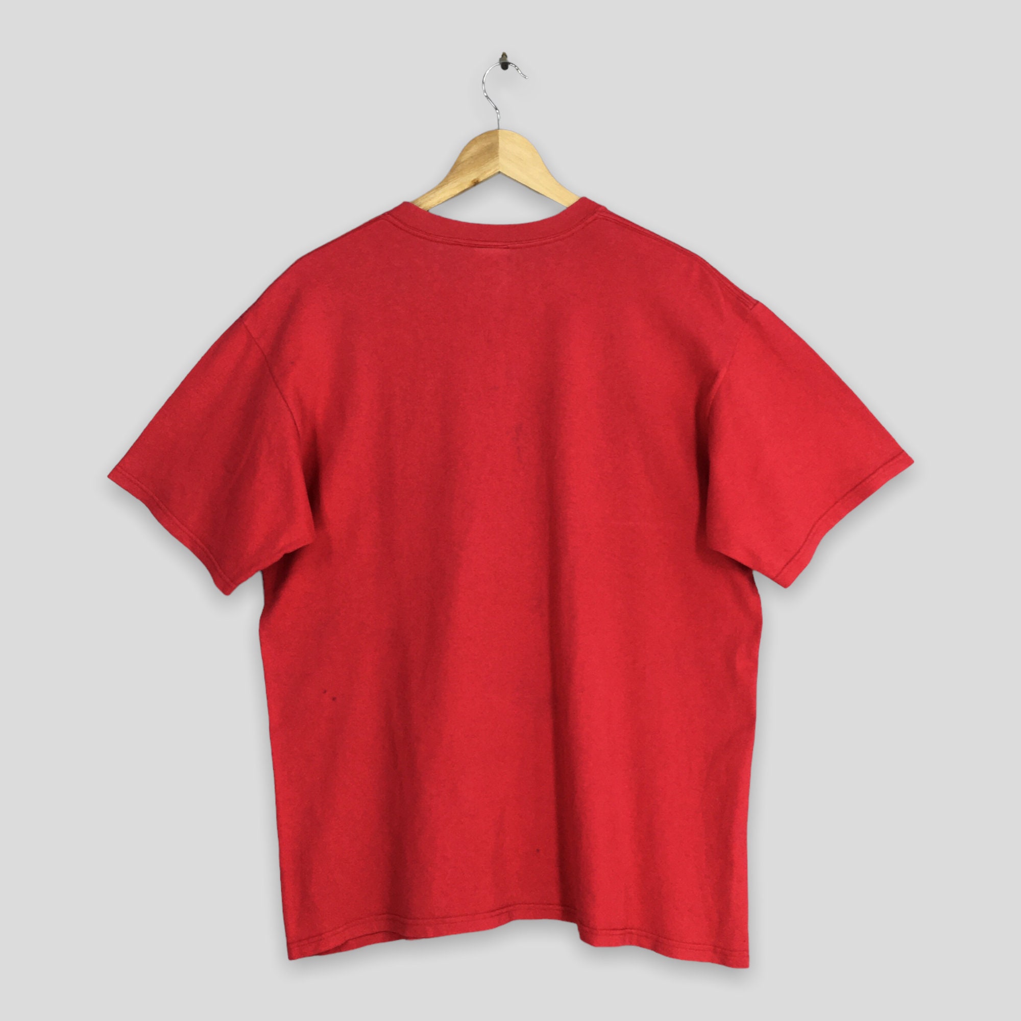 Vintage 90's Thrasher Magazine Fire Flame Red T Shirt Large