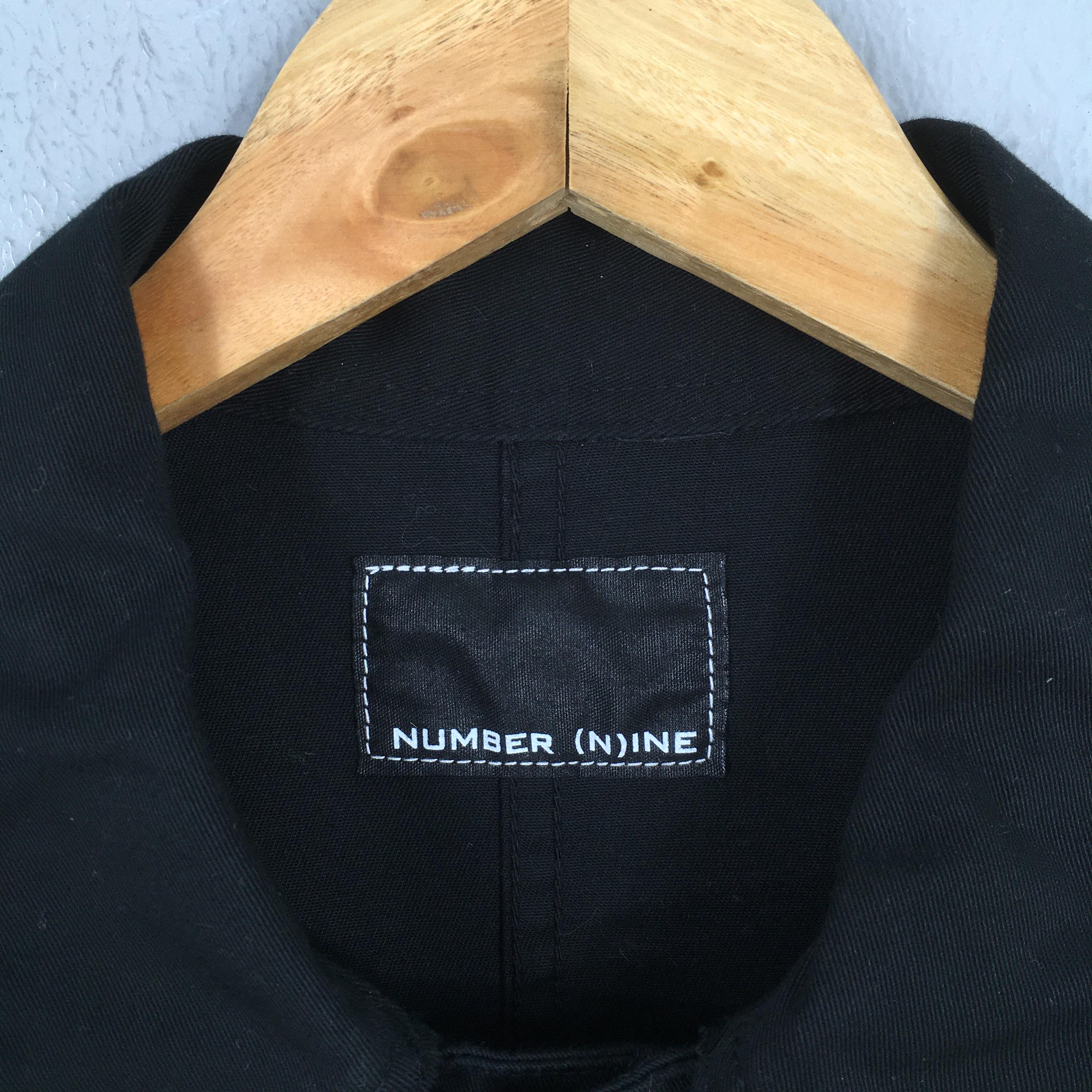 Vintage Number (n)ine Black Frenchwork Jacket Large Takahiro