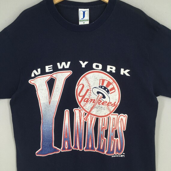 90’s デッドストック MLB NY ヤンキース Tシャツ vintage袋付 90年代ヴィンテージ ニューヨークヤンキース MLB ブルー Tシャツ L