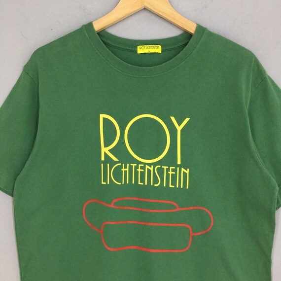 Vintage Roy Lichtenstein Hot Dog 1964 Artwork T s… - image 2