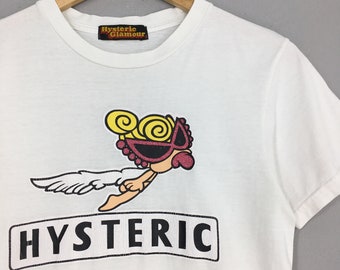 HYSTERIC GLAMOUR nokoちゃんstoner Tee Hysteric glamour stoner mushroom tee (was white | Depop