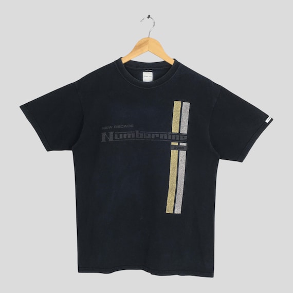 Vintage Number (n)ine New Decade Black T Shirt Large Takahiro