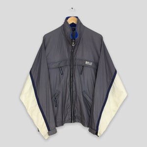 Vintage 90&#39;s Polo Sport Windbreaker Large Polo Ralph Lauren Polo RL 67 Jacket Gray Polo Sport Ralph Lauren Spell Out Jacket Size L
