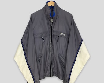 Vintage 90's Polo Sport Windbreaker Large Polo Ralph Lauren Polo RL 67 Jacket Gray Polo Sport Ralph Lauren Spell Out Jacket Size L
