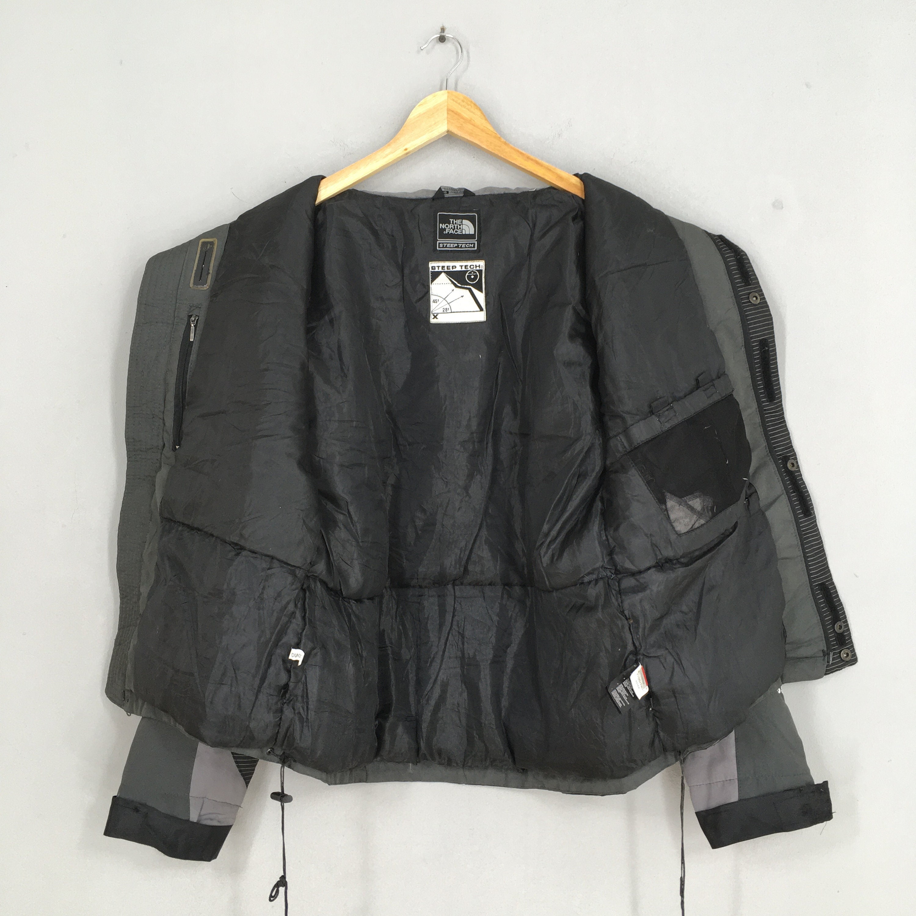 Vintage the North Face Steep Tech Jacket Medium North Face Black 