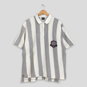 【m a a a1208】 Nike Stripe Rugby Supreme Nike Stripe Rugby Black Men's - SS25 - US