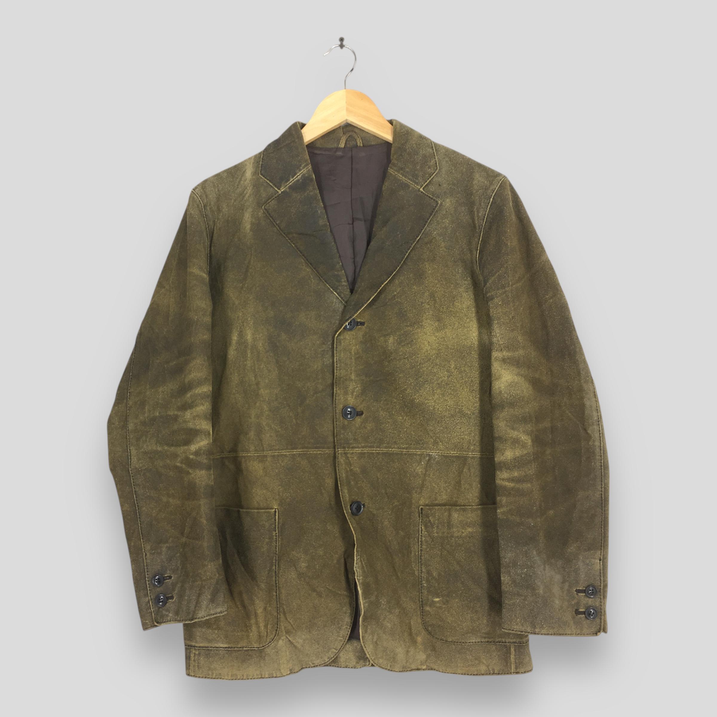 ジャケット・アウター 00s Tornado Mart Double Breasted Jacket Tornado Mart Y2K Cropped Sheepskin Leather Jacket | L – DRIEW