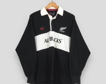 Vintage 90s All Black Canterbury of New Zealand Rugby Jersey