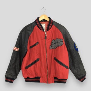 Vintage Avirex USA MA-1 Bomber Flight Jacket Medium 1980s