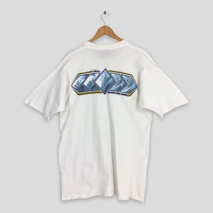 Vintage 90er Jahre Quiksilver Boardriding Surf Weiß T shirt XLarge Quiksilver Hawaii Surf Boarding Tees Aloha Quiksilver Surfer Shirt Größe XL