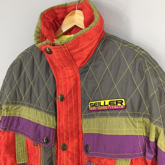 Vintage 90s Seiller Snow Ski Wear Jacket Medium Seiller Snow