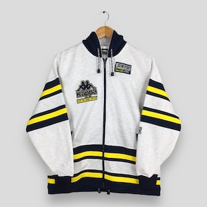 Vintage 90er Kappa Sport Weiße Trainingsjacke Medium Kappa Italia