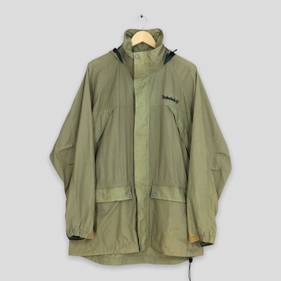 Vintage 90's Timberland Weathergear Hoodie Parka Medium Vintage 90's Timberland Weathergear Hoodie Parka Medium