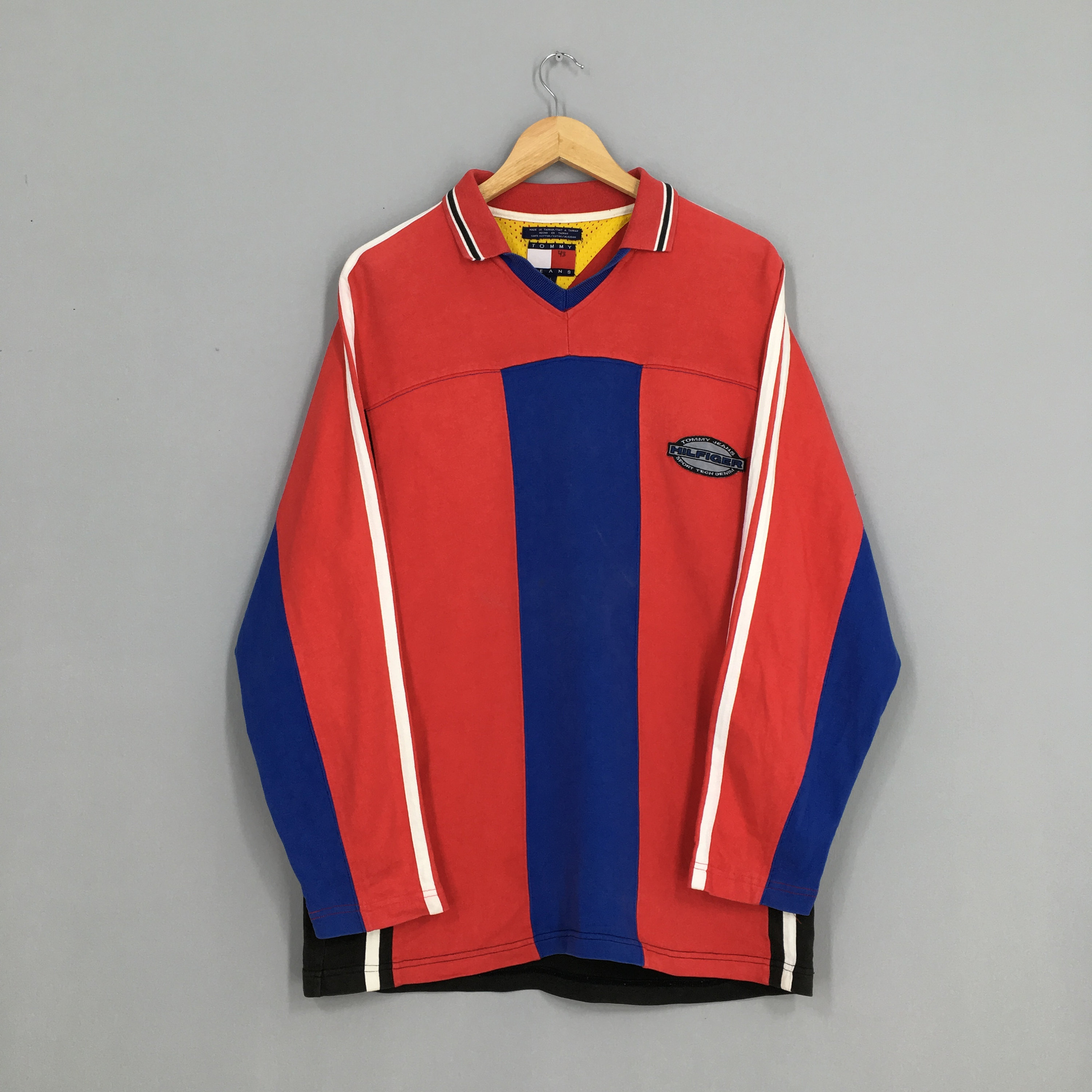 Tommy Jeans Polo Shirt Large Vintage 90 s Tommy Hilfiger
