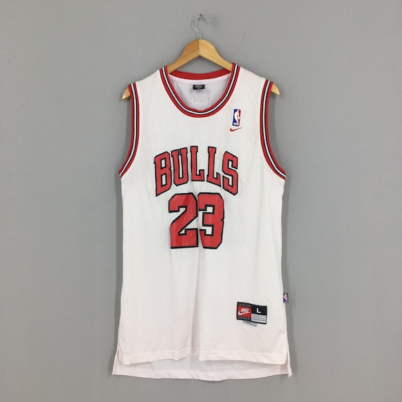 Vintage Michael Jordan # 23 Chicago Bulls Champion Jersey maat L ......... Kleding Herenkleding Overhemden & T-shirts T-shirts 