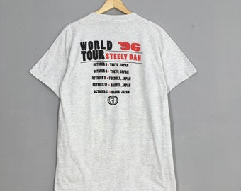 Vintage Steely Dan Kid Charlemagne Summer Tour 1996 Tshirt