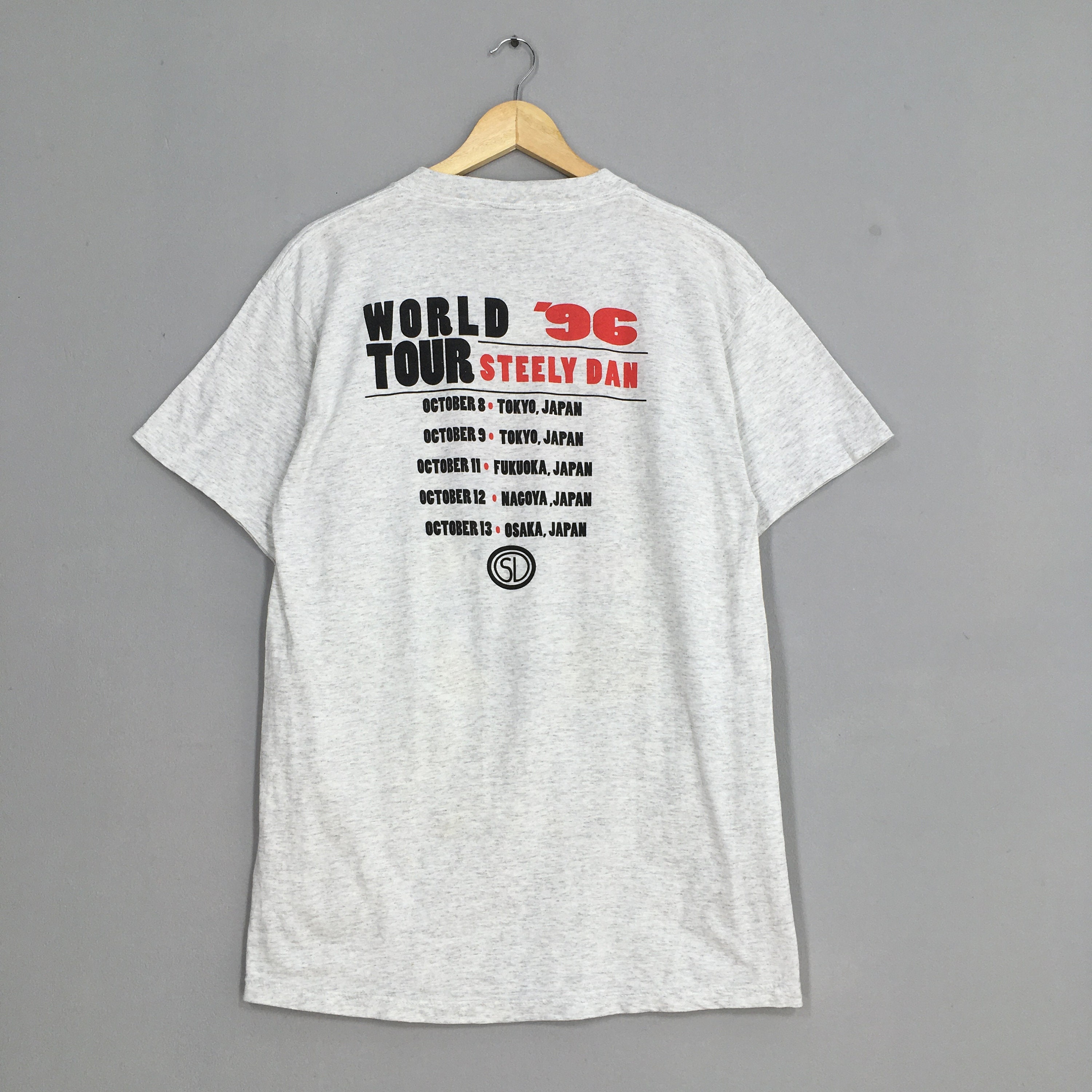 Vintage Steely Dan Kid Charlemagne Summer Tour 1996 Tshirt Large 