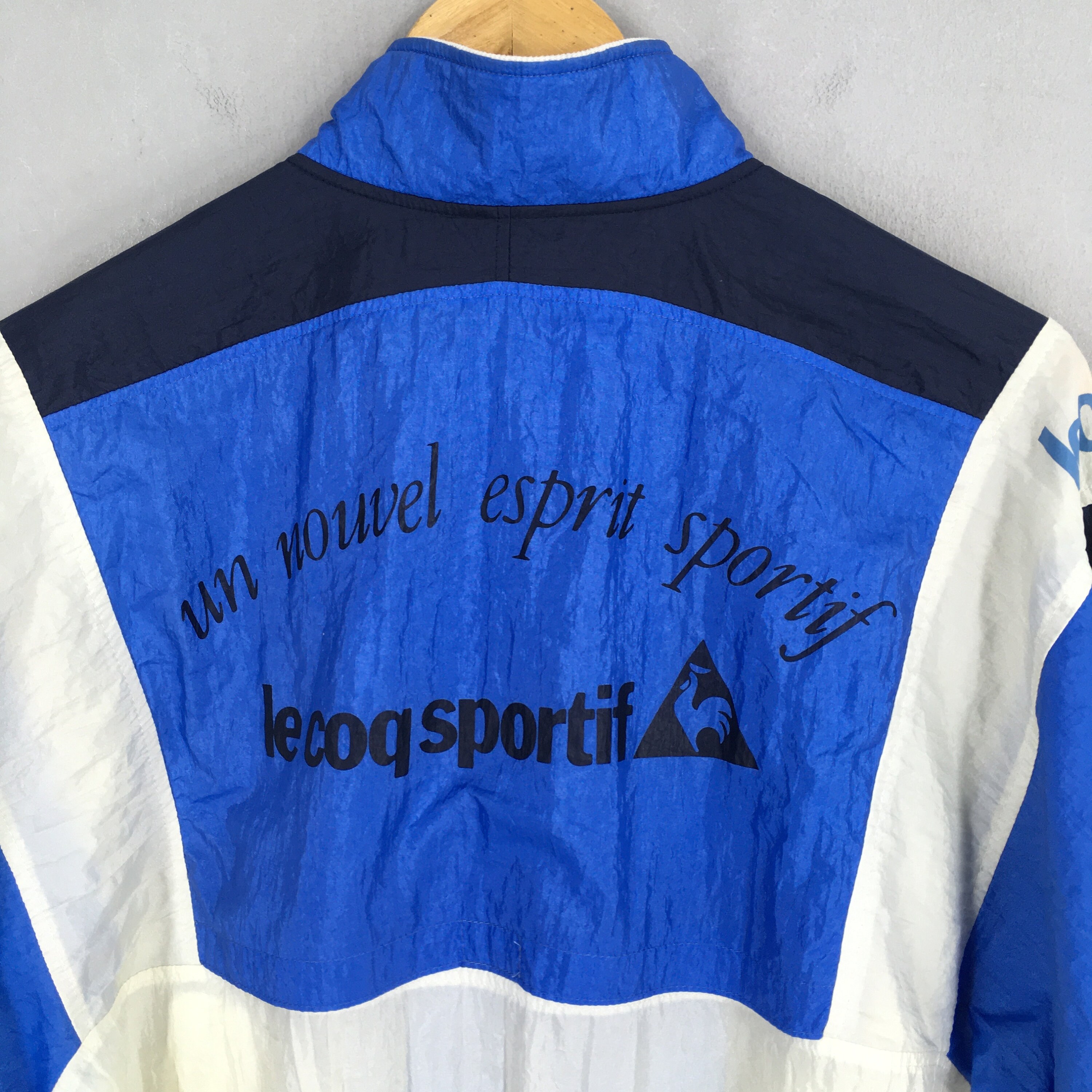 Vintage90s Le Coq Sportif Windbreaker Jacket Medium Le Coq