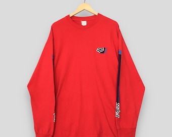 Vintage Fox Racing Team Motocross T Shirt Xlarge Fox Racing