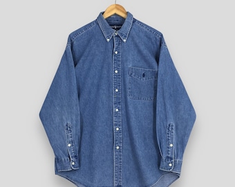 Vintage 90's Polo Country Ralph Lauren Jeans Shirt Large Polo