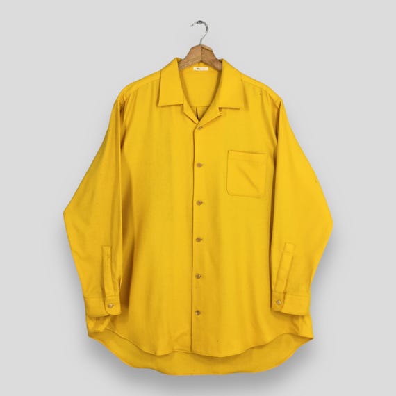 Vintage Ys for Men Yohji Yamamoto Laine Wool Shirt Xlarge Ys