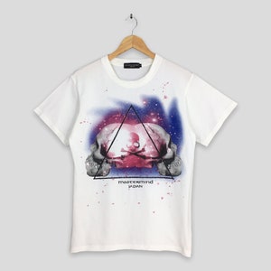 Mastermind Japan Skulls Printed White T shirt Medium Mastermind Japanese Designer Streetwear Tees Size M