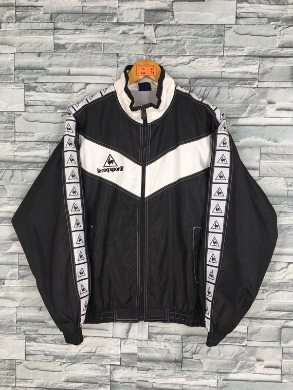 le coq sportif tracksuit mens Black