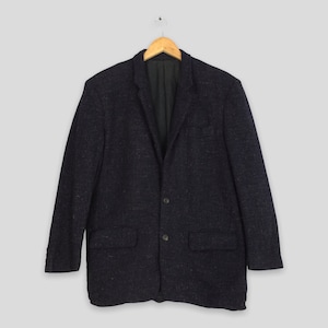 ヴィンテージ Ys For Men ヨウジヤマモト ウールコート ジャケット ミディアム ヨウジ ジャパン ダークブルー ブレザー ボタンジャケット ヨウジヤマモト ジャパン ブレザー サイズ M