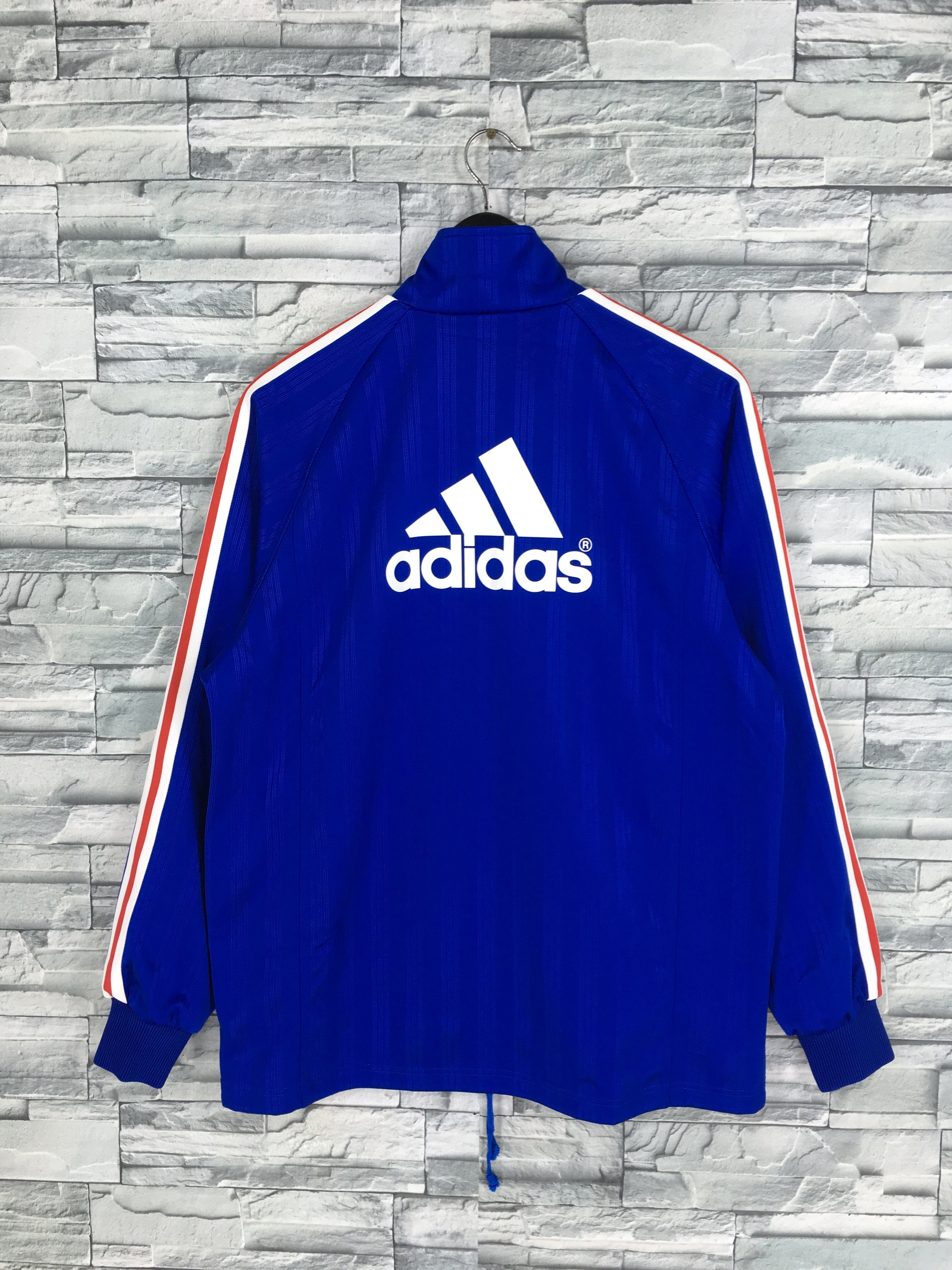 adidas firebird jacket blue