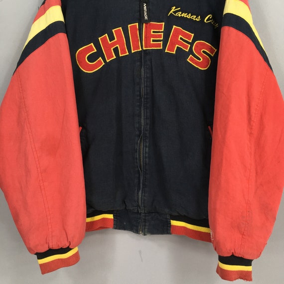 Vintage 90s Kansas City Chiefs Nfl Football Multi… - image 3