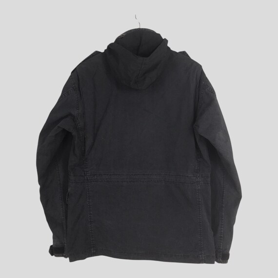 Vintage Y2K Stussy Gear Black M-65 Field Jacket Medium Stussy