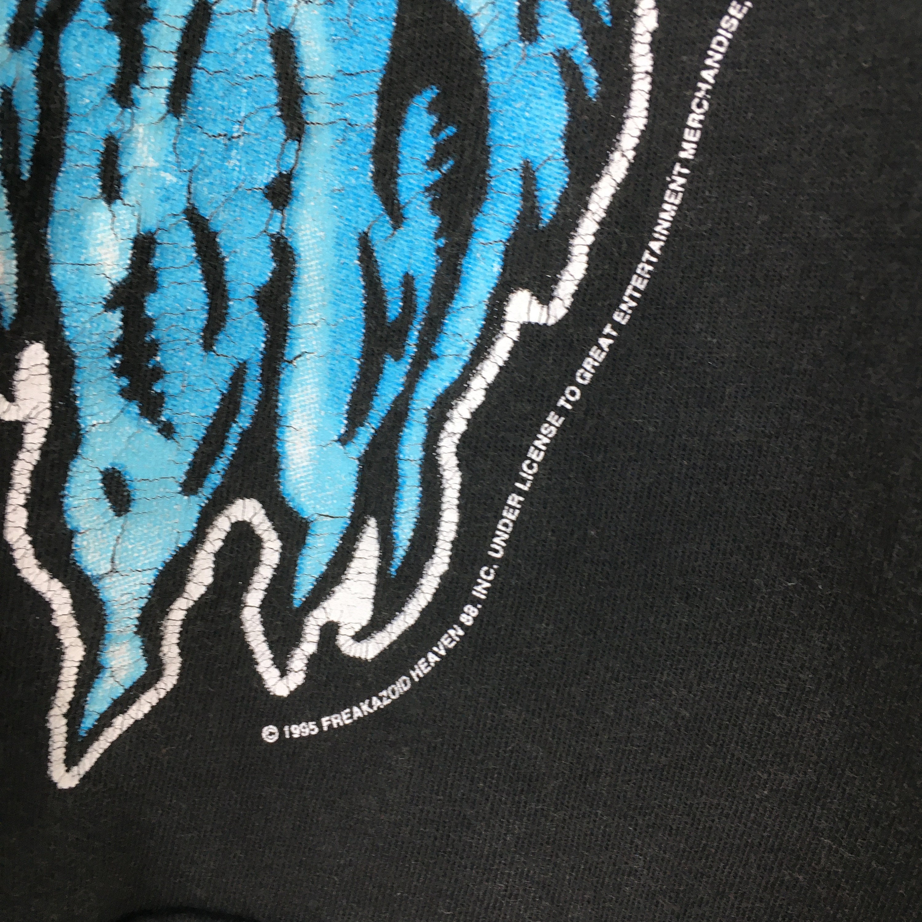 Vintage White Zombie Freakazoid 1995 Black Tshirt Xlarge 90