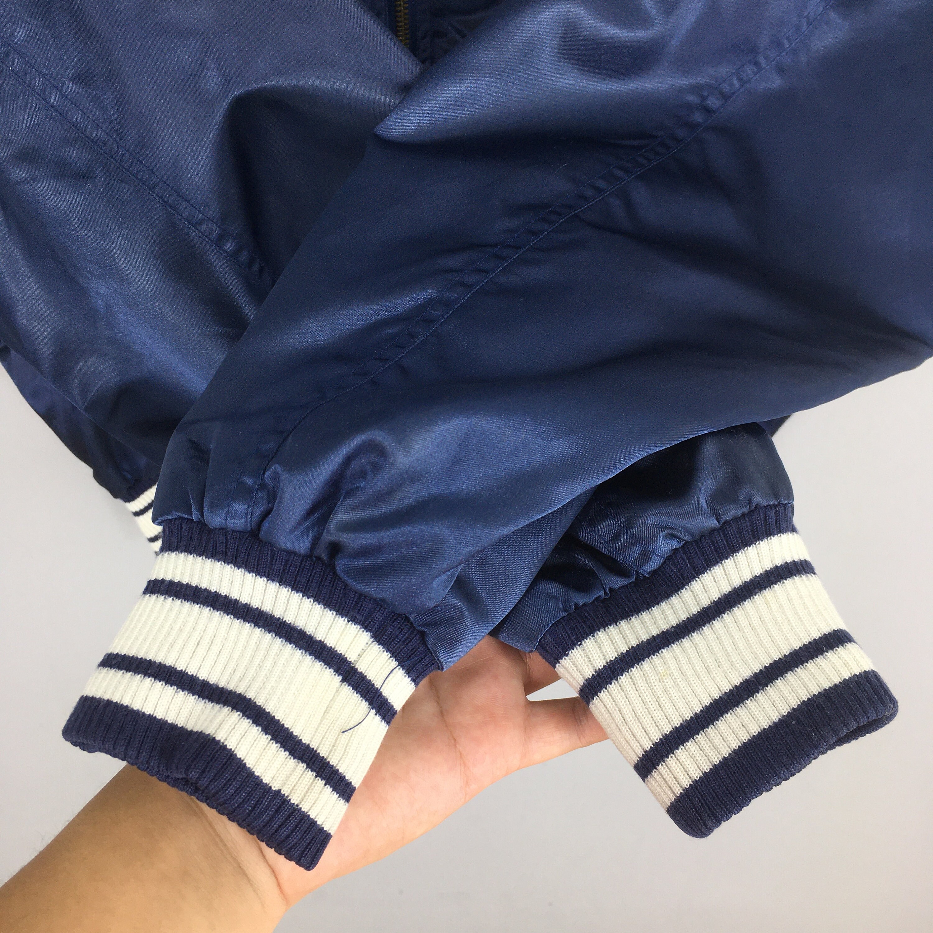 HONDA レースジャケット 青 HONDA レースジャケット 青 HONDA レースジャケット 青 Honda