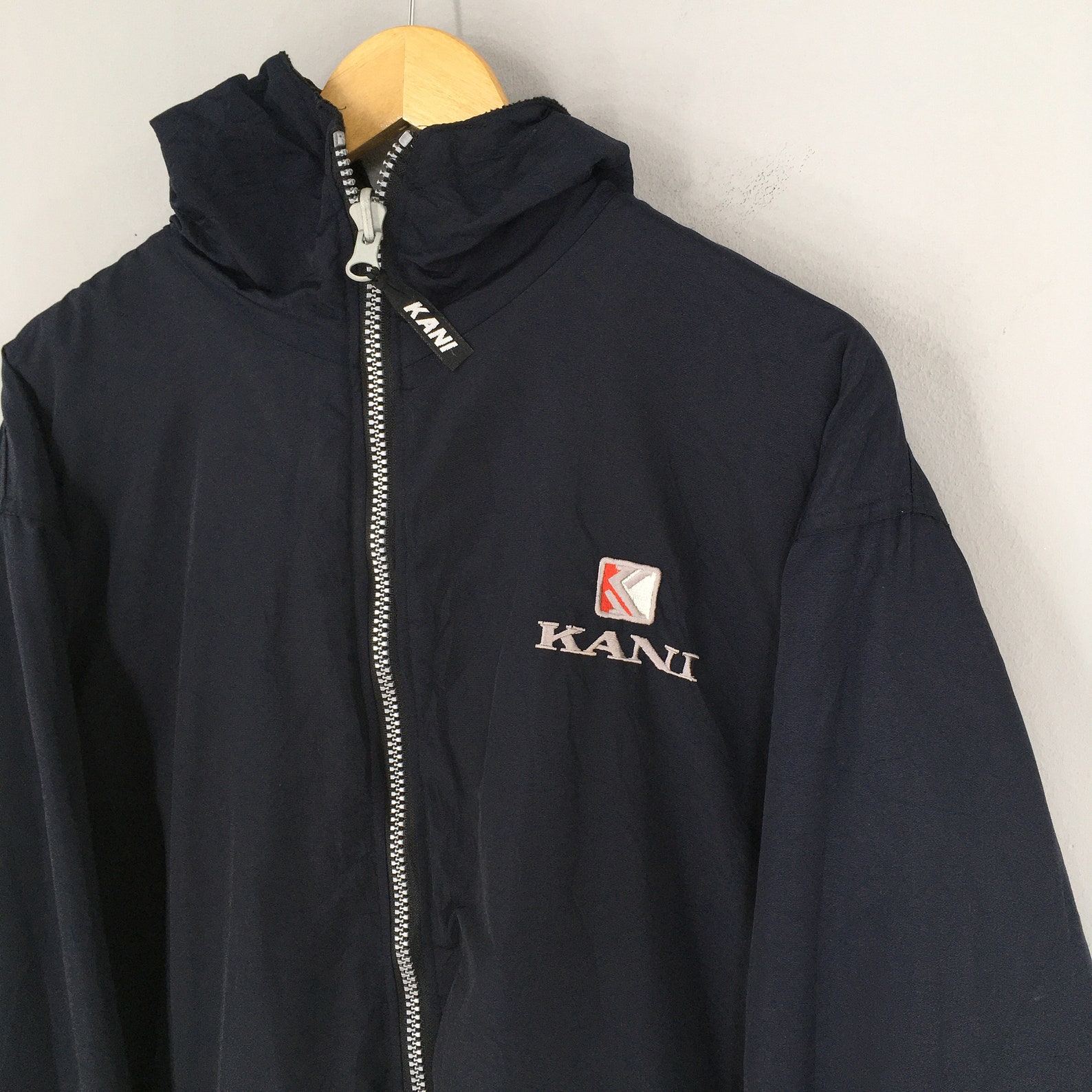 Vintage Karl Kani Hoodie Fleece Sweater Xlarge Reversible Karl - Etsy