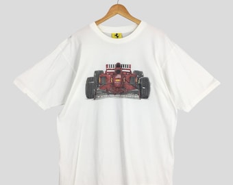 Vintage Ferrari Magneti Marelli Racing Camiseta XXLarge Fórmula 1 Ferrari Grand Prix Logo Ferrari Sports Car Ropa Fan Gear Ferrari Agip XXL