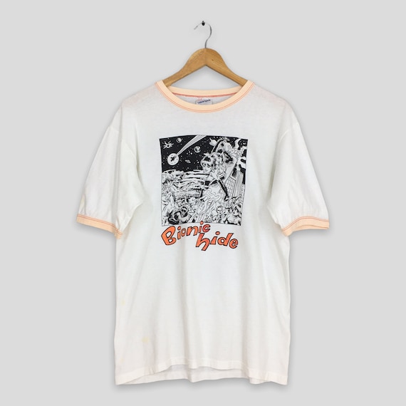 Vintage 90s the X Japan Hide Goth Rock Metal Band Tshirt Large 