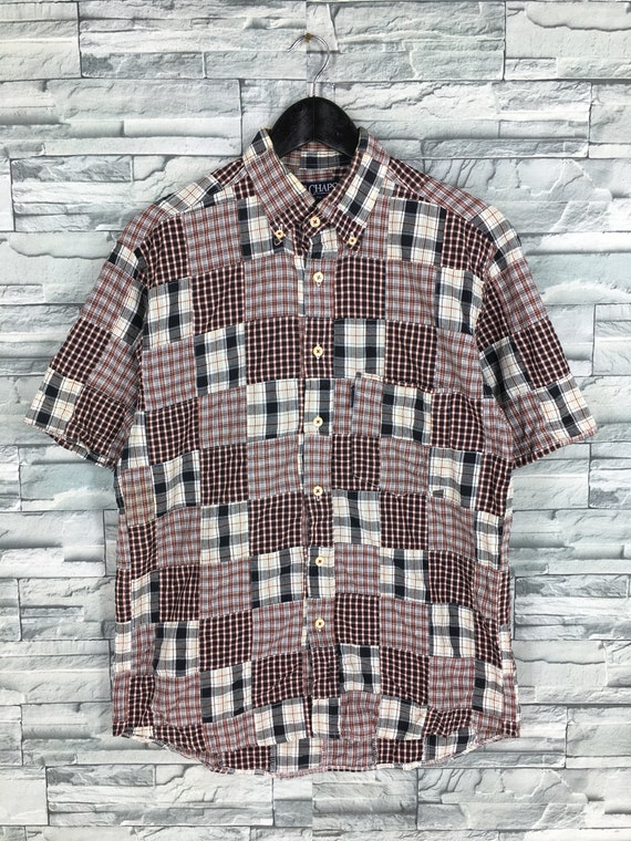 ralph lauren patchwork flannel