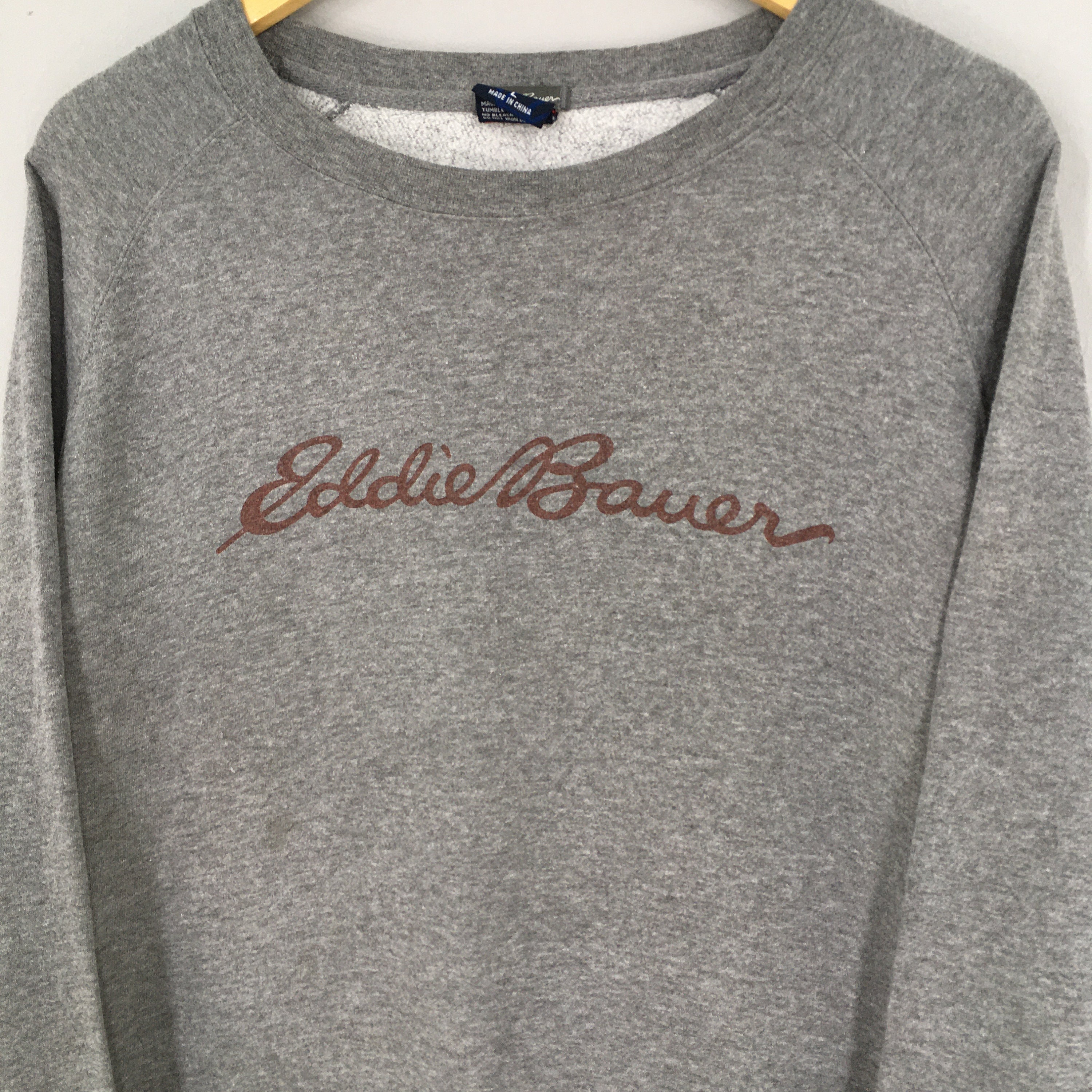 Vintage Eddie Bauer Pullover Large Sweatshirt 90's Eddie Etsy UK