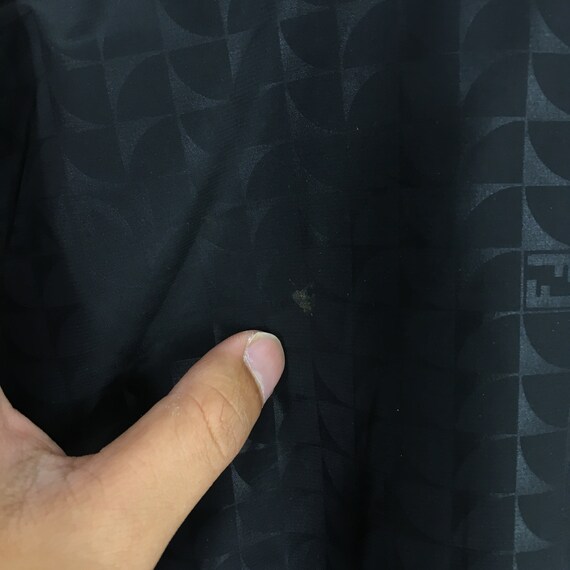 Fendi Roma Monogram  Black Reversible Jacket Larg… - image 7