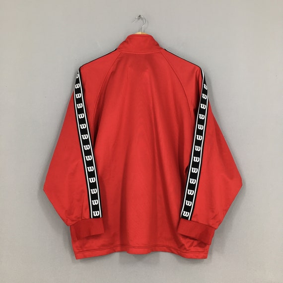 Vintage Wilson Windrunner Red Jacket Large 1990's Wilson