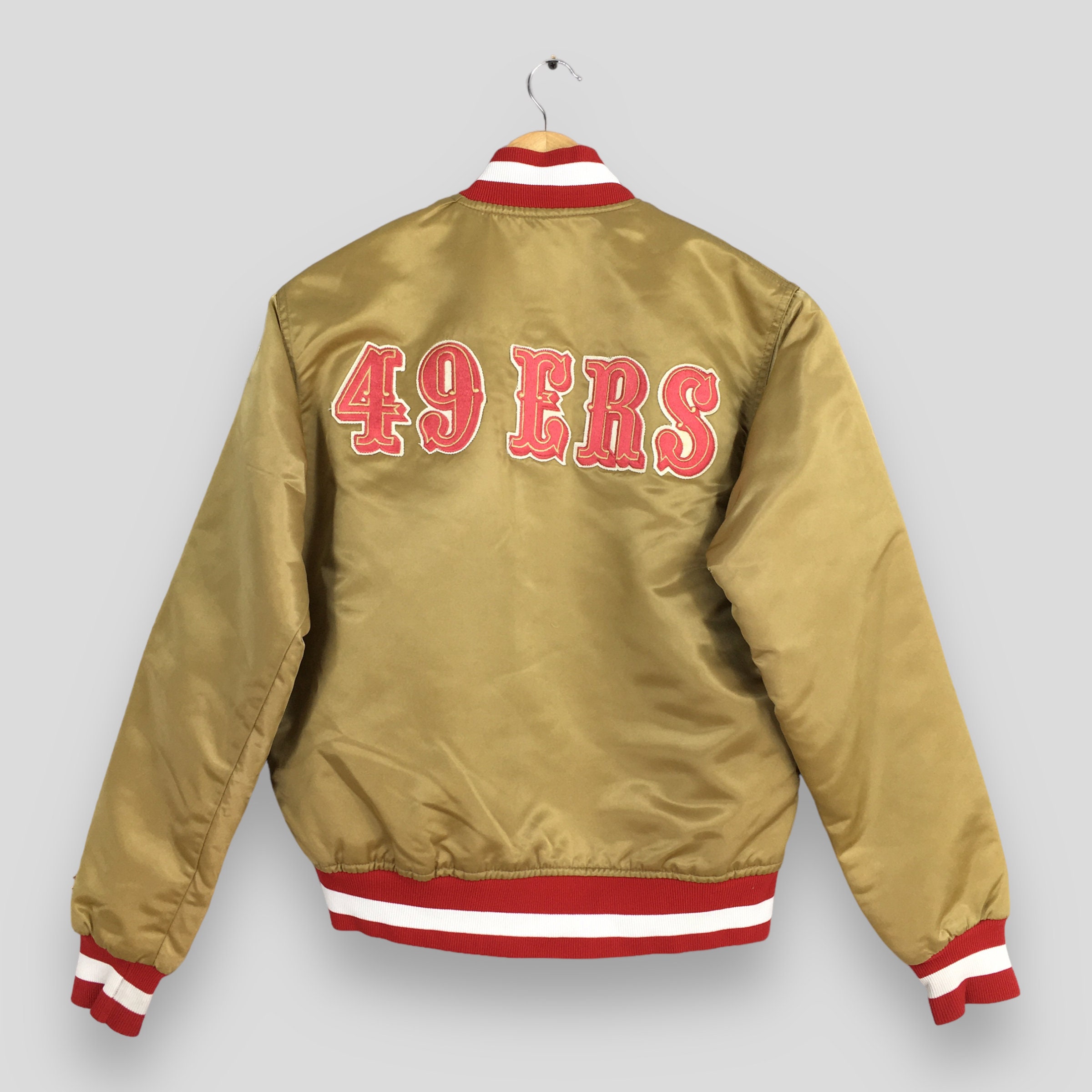 Vintage San Francisco 49ers NFL Satin Jacket Medium 1990's Nfl