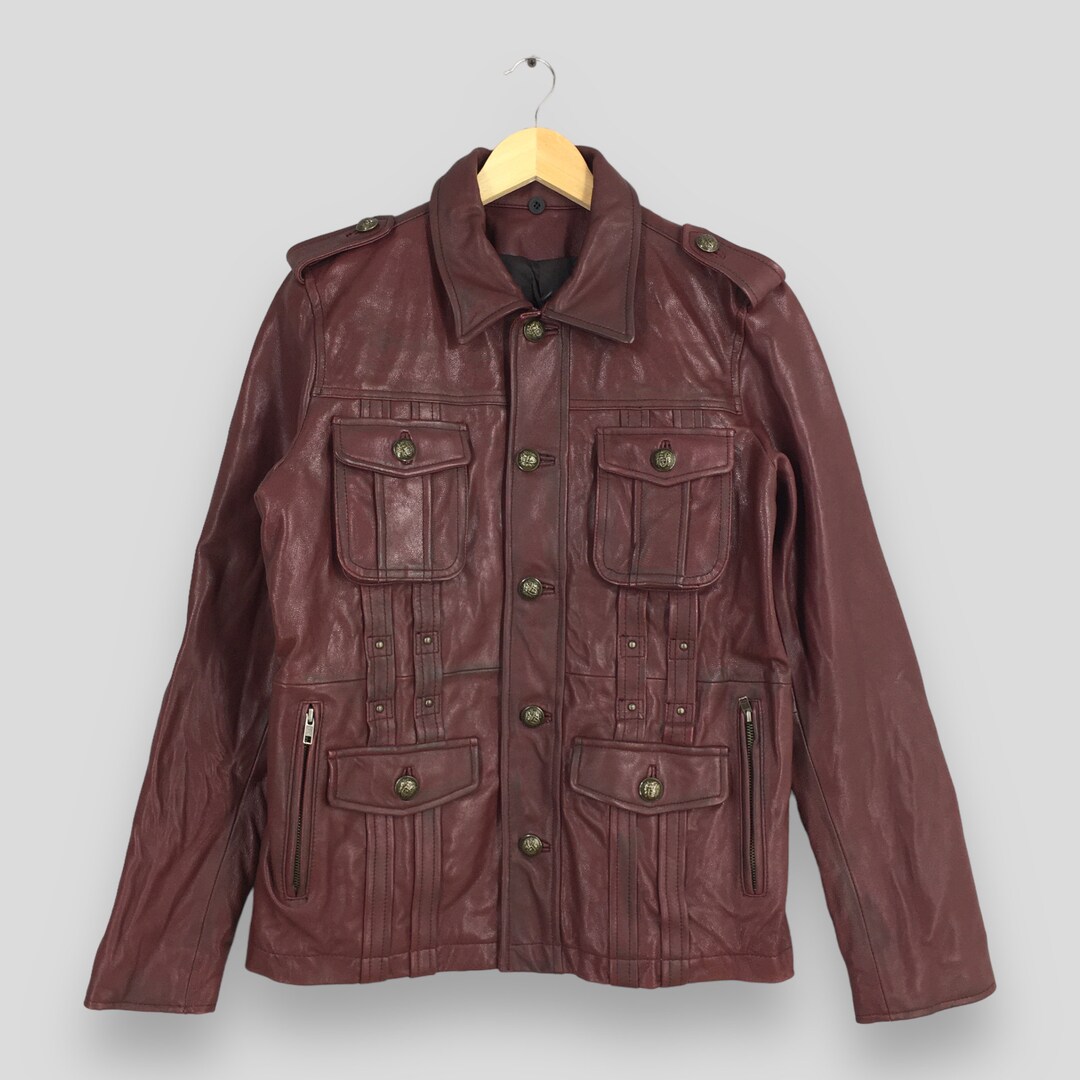 Vintage Edge Rupert Japan Leather Kinky Red Jacket Medium Burgundy Stylish Slim Fit Casual Jacket Button up Size M - Etsy Vintage Edge Rupert Japan Leather Kinky Red Jacket Medium Burgundy Stylish Slim Fit Casual Jacket Button up Size M - Etsy