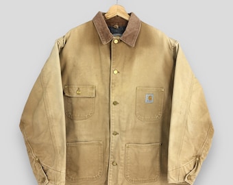 ジャケット・アウター Carhartt Michigan Chore Coat 80-90s Carhartt WIP Michigan Coat | Black (rigid) – Page Michigan