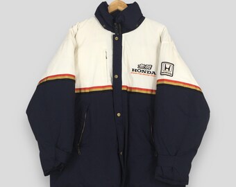 Vintage 90s Honda Racing Team Jacket Medium Honda Racing Team