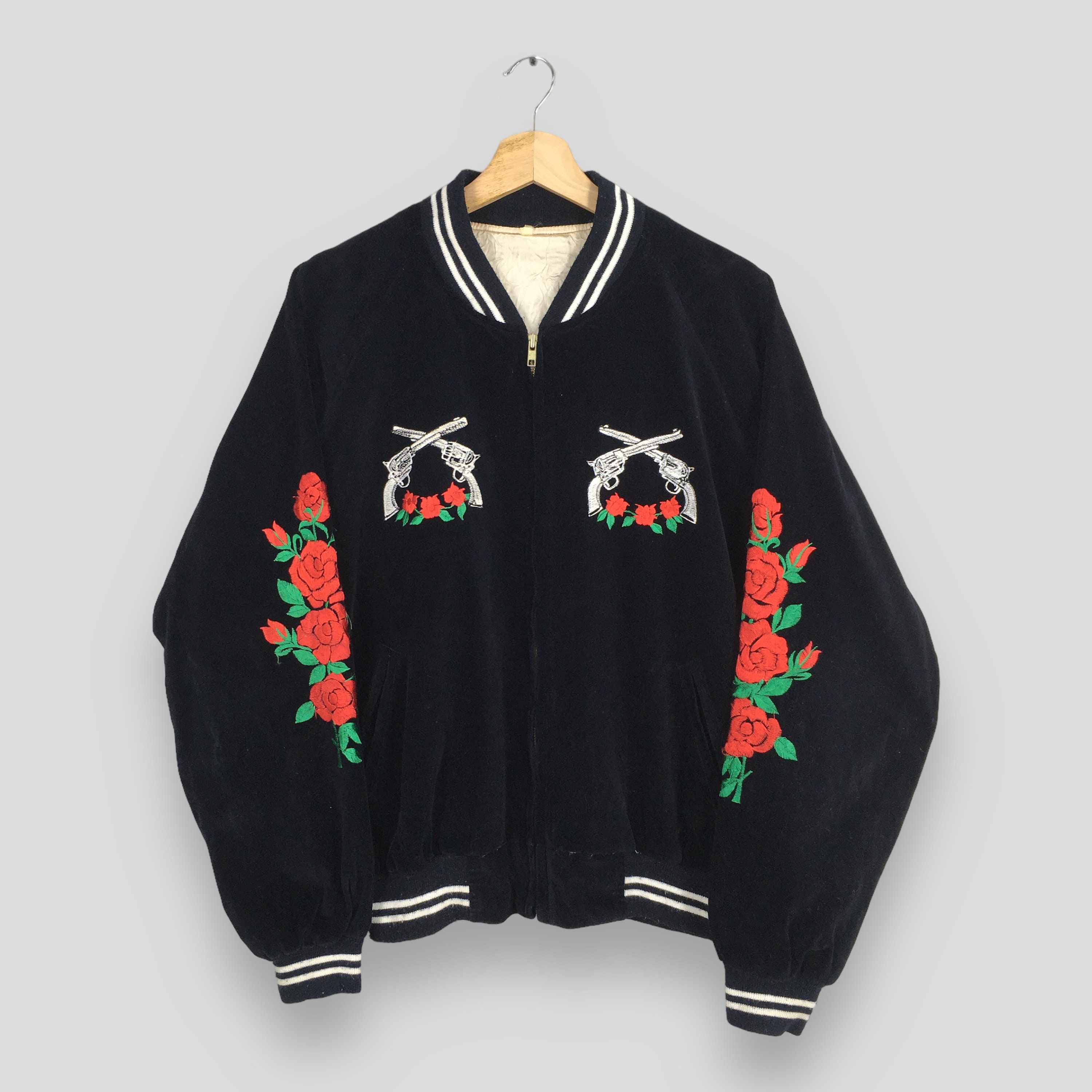 【VINTAGE】80's SOUVENIR JACKET Vintage 80's Okinawa Japan 