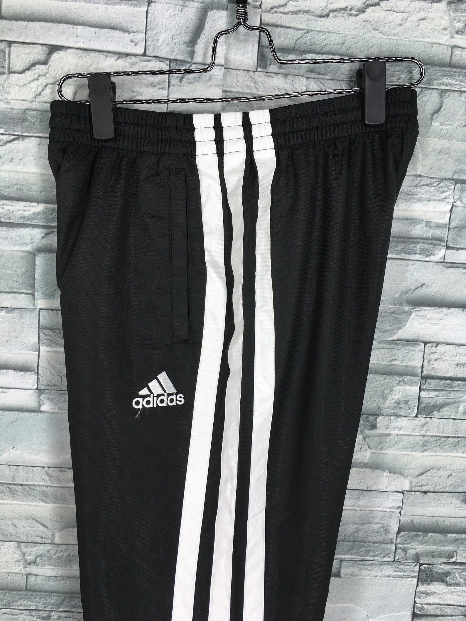 Vintage Adidas Track Pants Women Adidas Black Pants Trainer Etsy