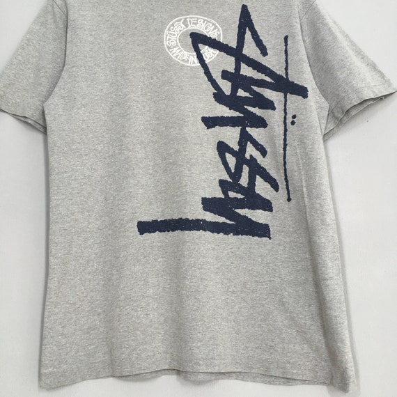 Vintage 90's Stussy Usa Spell Out T shirt Medium … - image 3
